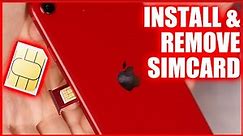 How To Insert/Remove Sim Card From iPhone SE 2022 and iPhone 8 Plus