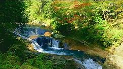 Oshidori Hidden Waterfall Chino City Nagano Prefecture Japan