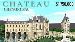 BLOXBURG Chateau de Chenonceau | Tour and Speedbuild Part 1