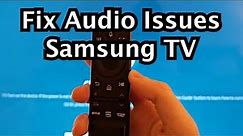 How to Reset Audio/Sound Settings (Fix Sound Issues) on Samsung Smart TV