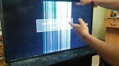 how to repair vertical bars on led tv display ||how to fix Samsung no display problem