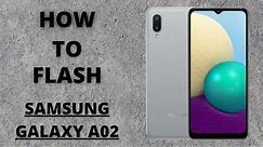 How to flash Samsung Galaxy A02 SP Flash Tool | Tutorial