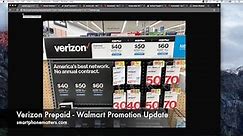 Verizon Prepaid - Walmart Promotion Update