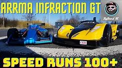 Arrma Infraction GT 8S Speed Run Massive PB