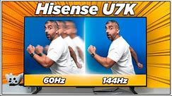 Hisense U7K: WHOA! Best 144Hz & Mini LED TV For The Price? 😲 1-Week Review