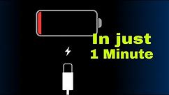 100% Easy Fix Iphone 5/5s Not Charging in 1 minute