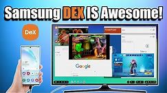 Samsung DEX Is Awesome! - Gaming,Emulation,Work and Linux On Dex