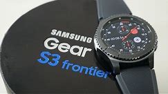 Samsung Gear S3 Frontier Unboxing & Overview