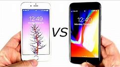 iPhone 6S vs iPhone 8 Speed Test!