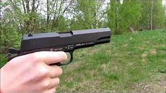 Cybergun Colt M1911 A1 blowback co2 shooting review