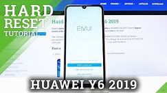 Hard Reset Huawei Y6 (2019) - Remove All User Data & Customization