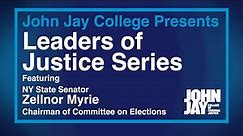 Leaders of Justice Series featuring NY State Senator Zellnor Myrie