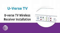 U-verse TV Wireless Receiver Installation | AT&T U-verse