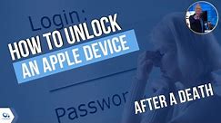 How to unlock an Apple device when the owner passes away | Kurt the CyberGuy