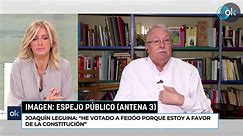 Joaquín Leguina: "He votado a Feijóo porque estoy a favor de la Constitución" - Vídeo Dailymotion