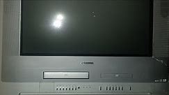 Toshiba MW27FP1 TV/VCR/DVD Player Combo walkthrough