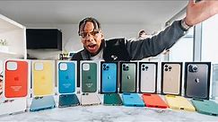 Testing Out All iPhone 13 Pro Spring Silicone Cases - With All iPhone 13 Pro Colors