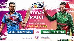 🔴 LIVE | The Cricket Show - Asia Cup 2023 | AFGHANISTAN VS BANGLADESH 🏏
