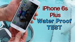 iPhone 6s Plus WaterProof Test
