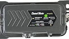 Channel Master CM-7777HD Amplify Adjustable Gain TV Antenna Preamplifier with LTE Filter | Indoor/Outdoor