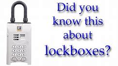 Tips for using Sentrilock lockboxes