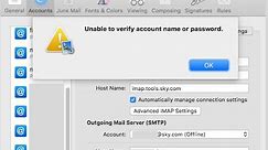 How To Fix YAHOO SKY Email unable to verify account name or password On A PC