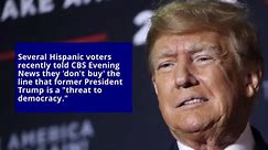 Latino voters scoff at question about Trump being a 'threat to democracy'