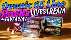 Ovonic 6S Lipo Packs review (recorded stream)