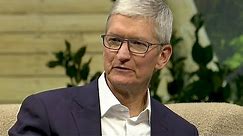 Tim Cook talks about Steve Jobs and bittersweet memories (interview clip)