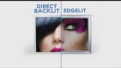 Direct Backlit vs. Edgelit Lightboxes
