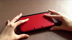 Nintendo 3DS XL - Red & Black - Unboxing