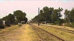 Pakistan Railways: New Chinese Locomotive (ZCU20) with an Express