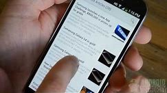Samsung Galaxy S4 : How to take a screenshot