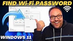 How to Find Your WiFi Password - Windows 11