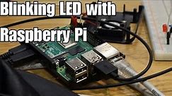 Raspberry Pi Blinking LED Tutorial