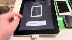 Set up iPad 1 IOS 5￼