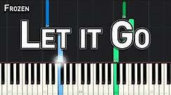 Frozen - Let it Go || Easy Piano Tutorial