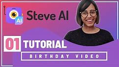 How to Create Birthday Wishes Video Like a PRO in 3 MINUTES 😲😲?? [AI Inside]