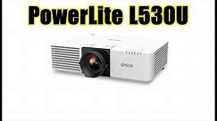 PowerLite L530U Full HD WUXGA Laser Projector✔️What's features highlight?