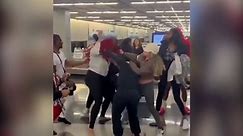 Massive brawl breaks out at Chicago airport