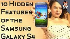 10 Hidden Features of the Samsung Galaxy S4