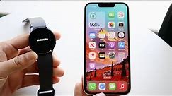 Can You Connect The Samsung Galaxy Watch To a iPhone?