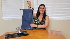 How To Use Pant Hangers - Great for Jeans, Trousers and Pants