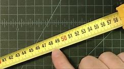 Beginner's Guide: How to Read a Metric Tape Measure Step-by-Step