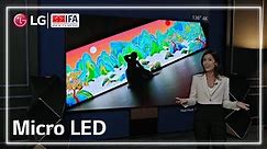 [IFA 2022] LG Micro LED