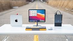 The Ultimate Mac Mini and iPad Pro Setup - Extremely Portable!