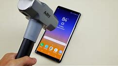 Samsung Galaxy Note 9 Hammer & Knife Test - Will it Explode?