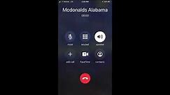 Prank calling Mcdonalds using John cena prank call