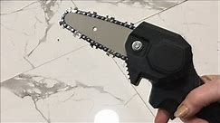 Mini Chain Saw ( Unboxing; Assembling and How it works )