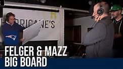Felger & Mazz Big Board is back | Patriots' picks at inside linebacker
